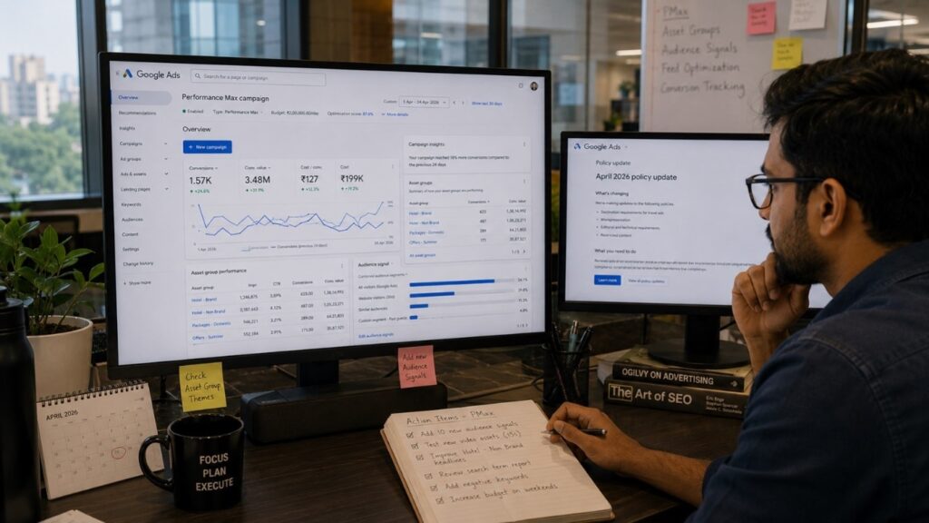 • Google performance marketing updates 2026 best performance marketing agencies India Templatolio