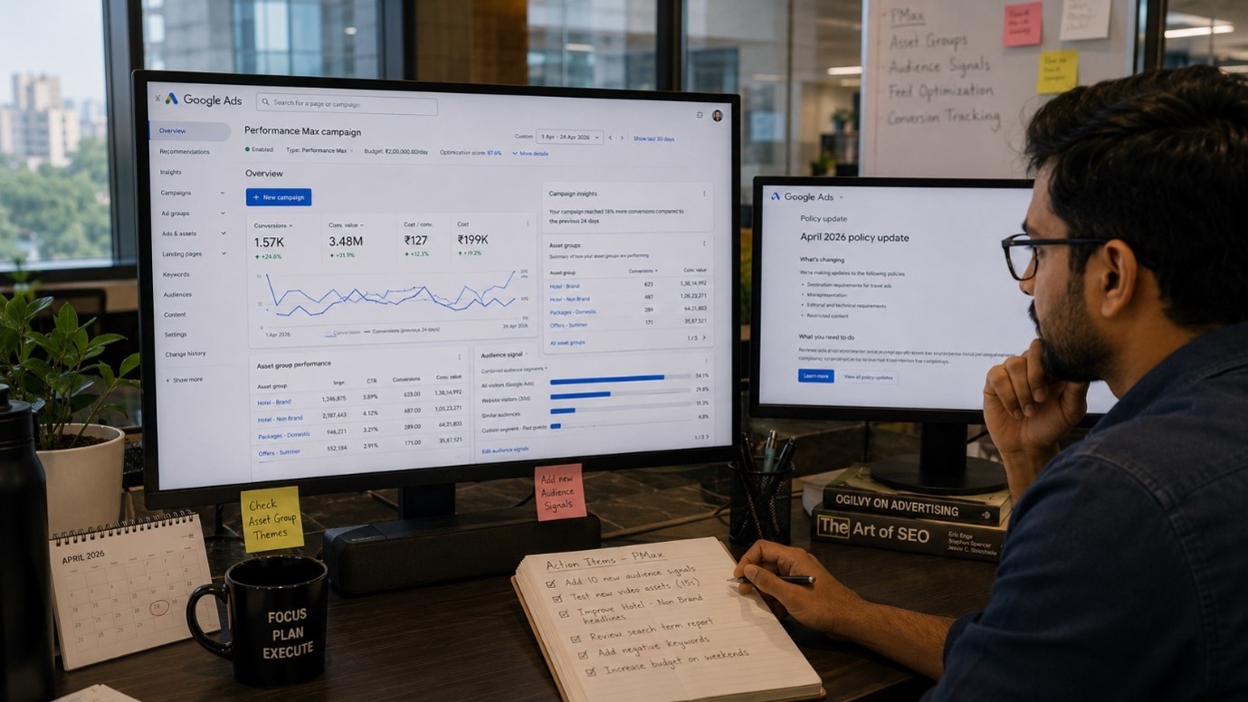 • Google performance marketing updates 2026 best performance marketing agencies India Templatolio